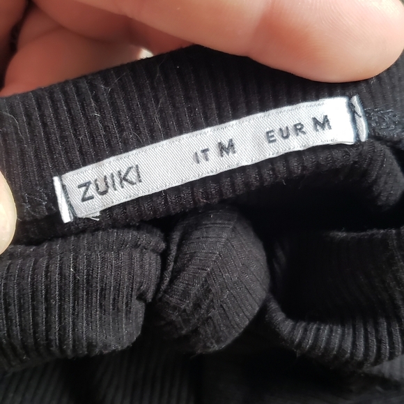 Zuiki| NWOT| Bodysuit with Tie Front - Picture 2 of 4